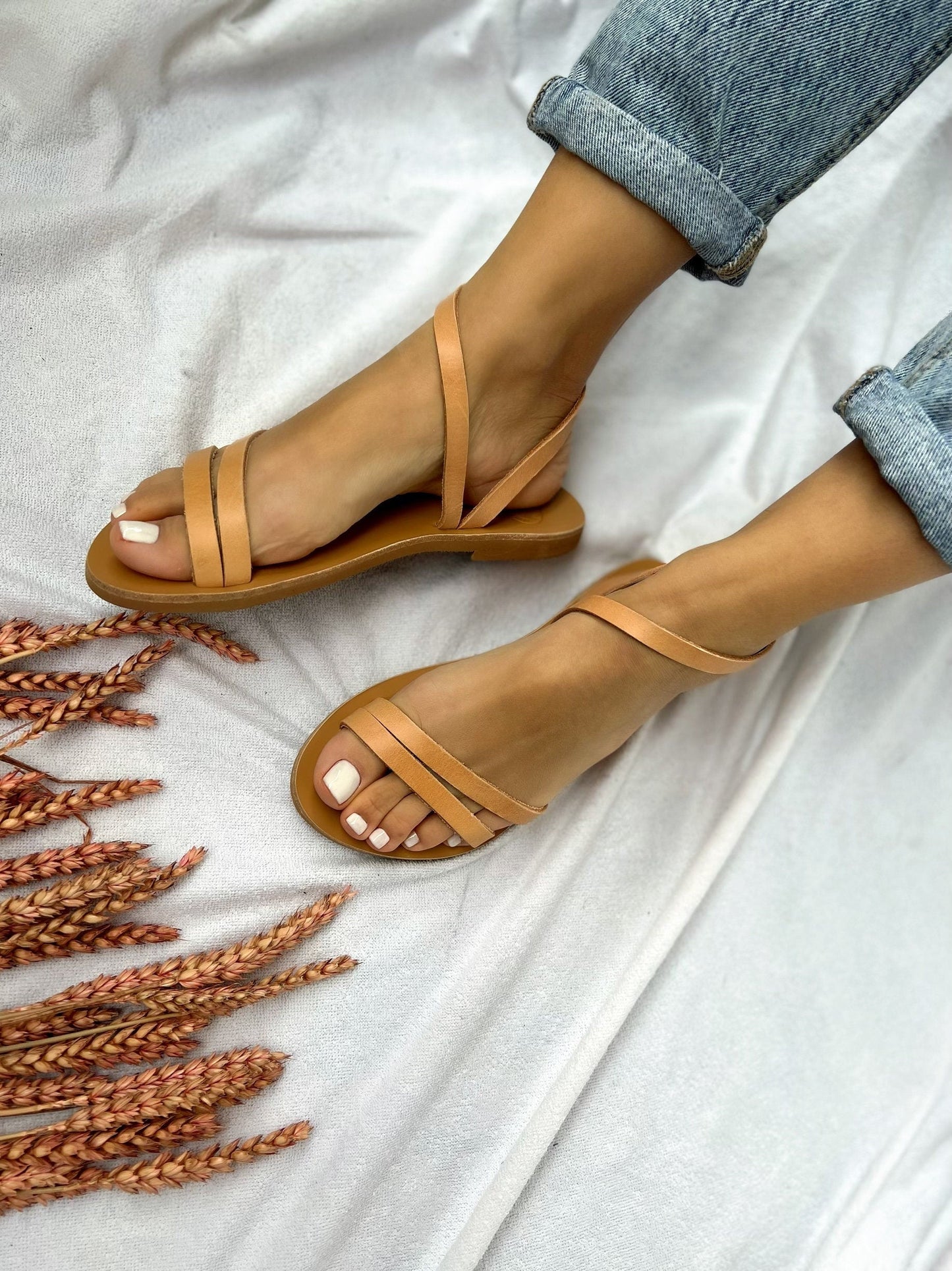 2022✨New Leather Sandals Greek, Gladiator Sandals