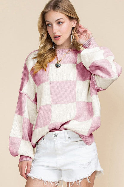 Checkered Sweater