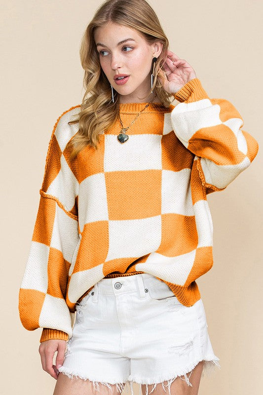 Checkered Sweater