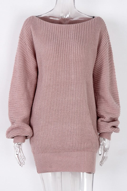 CARRY ME SWEATER DRESS