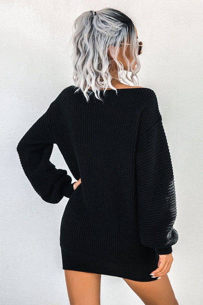 CARRY ME SWEATER DRESS