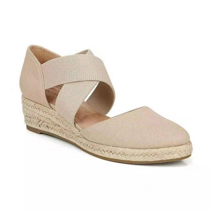 2022 New Women Comfy Espadrille Wedge Sandals