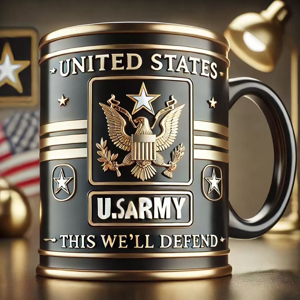 🔥Limited Edition🎁250th Anniversary U.S. Military Commemorative Mug