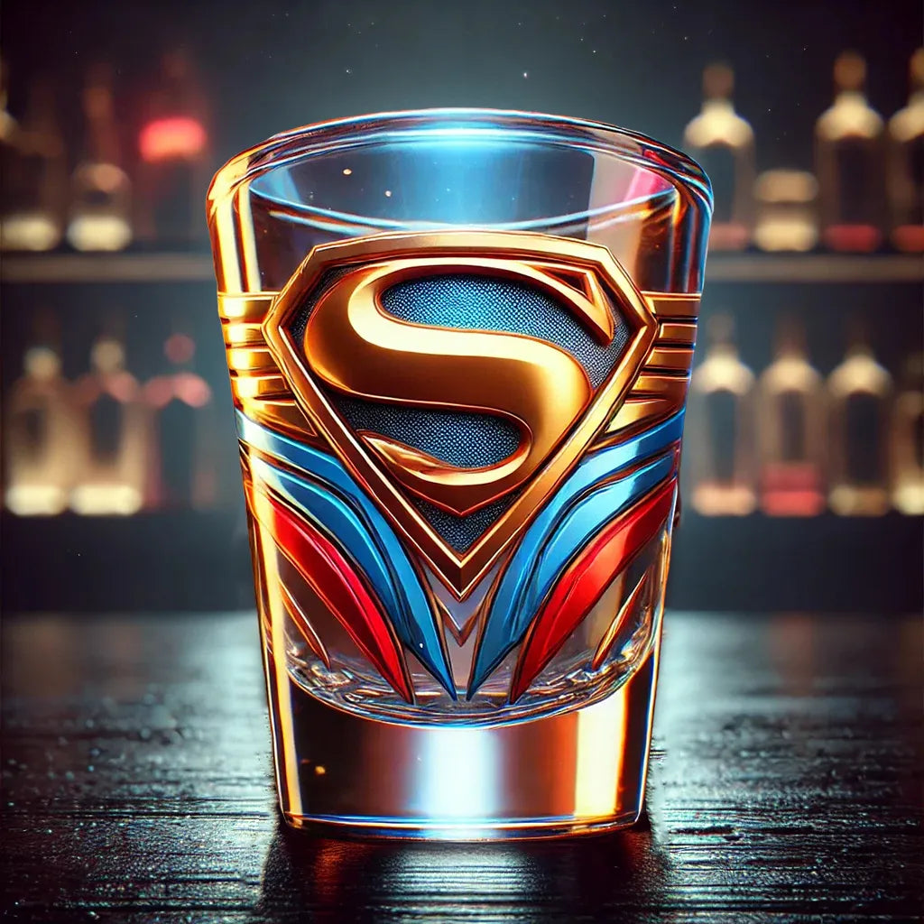 Limited Edition Superhero Shot Glass