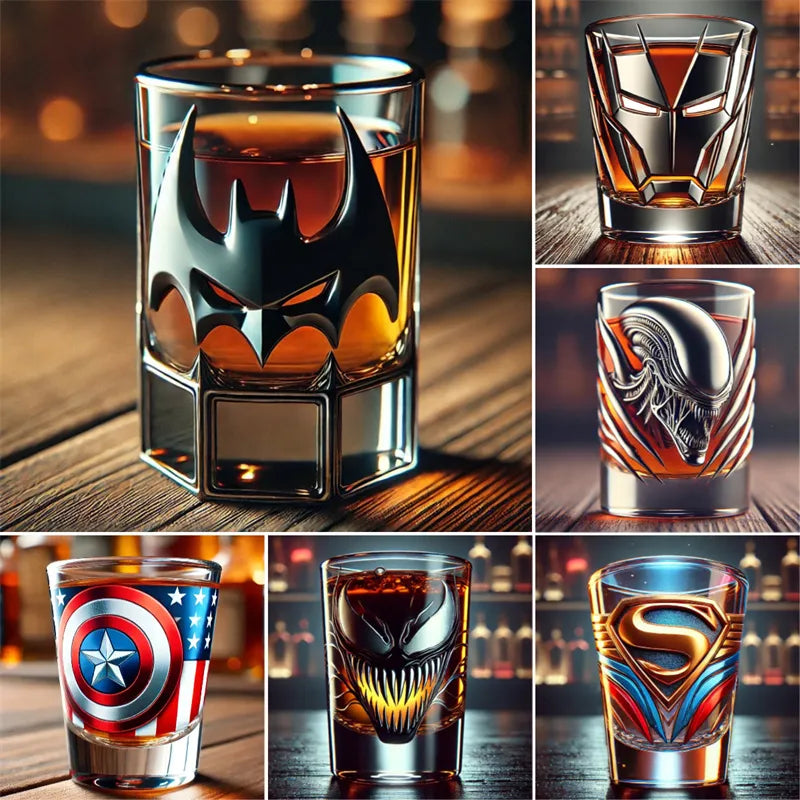 Limited Edition Superhero Shot Glass