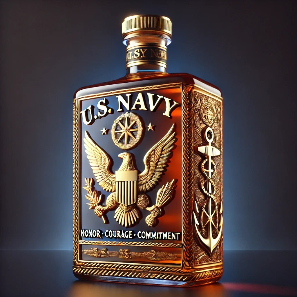 250th Anniversary U.S. Military Commemorative Bottle