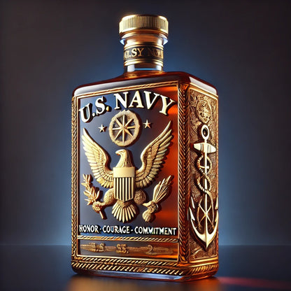 250th Anniversary U.S. Military Commemorative Bottle