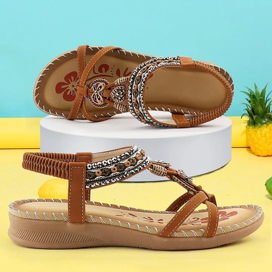 Bohemian Style Soft Footbed Sandal