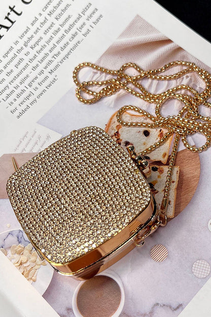 Fashionable and Personalized Diamond Mini Crossbody Bag