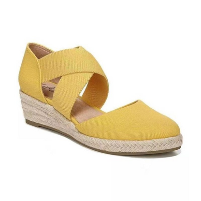 2022 New Women Comfy Espadrille Wedge Sandals