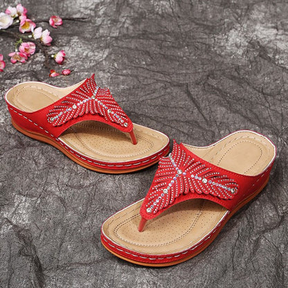 Classic Leather Orthopedic Flip-flop Sandals