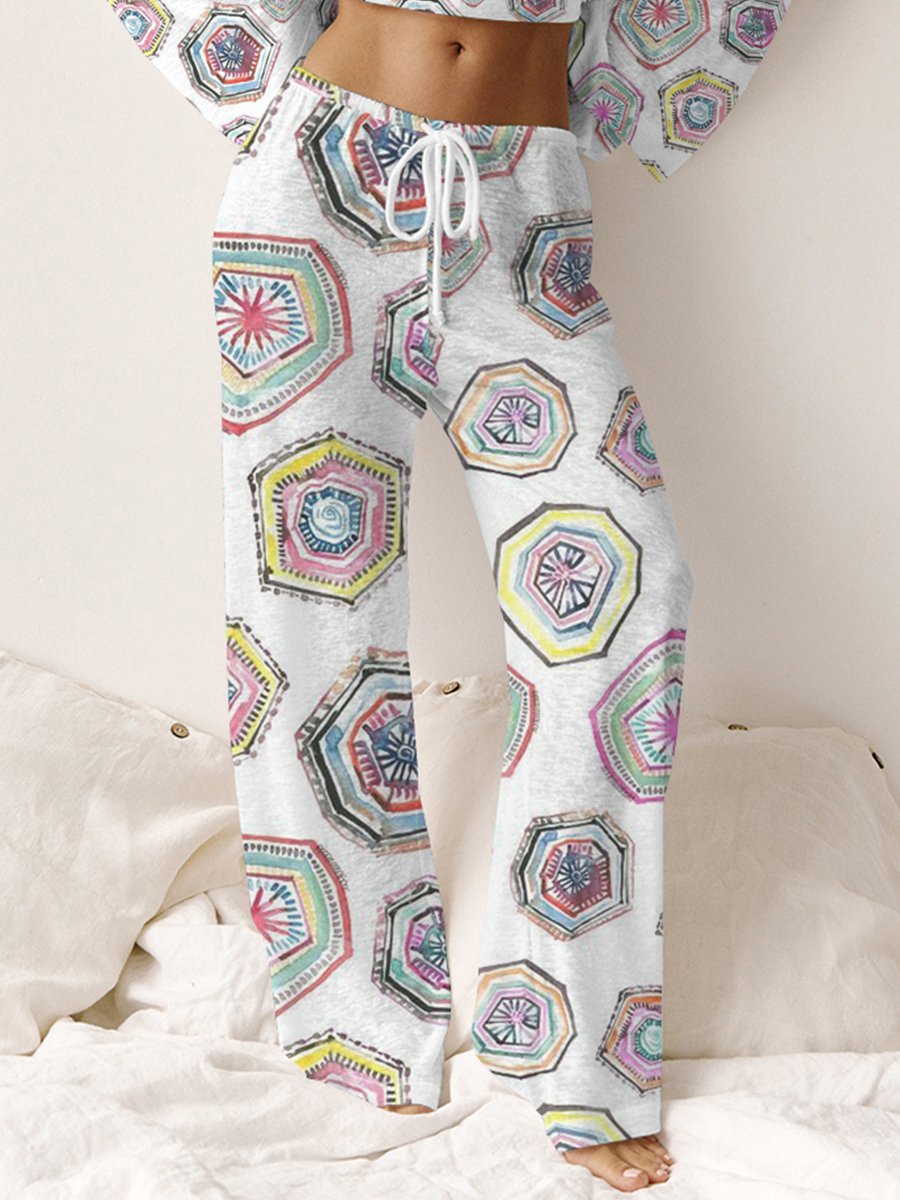 Women's Bohemian Star Pajama Pants